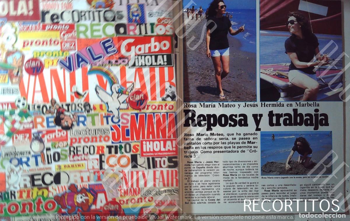 Cine: ROSA MARIA MATEO JESUS HERMIDA EN MARBELLA