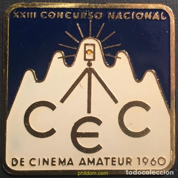 Cine: PLACA XXIII CONCURSO NACIONAL DE CINEMA AMATEUR 1960