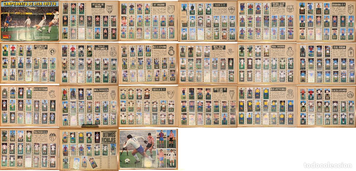 Cine: CAMPEONATO DE LIGA 1975/76 COMPLETO. MUY BUENA CONSERVACION