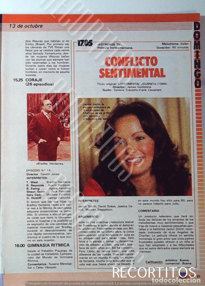 Cine: JACLYN SMITH LOS ANGELES DE CHARLIE CONFLICTO SENTIMENTAL