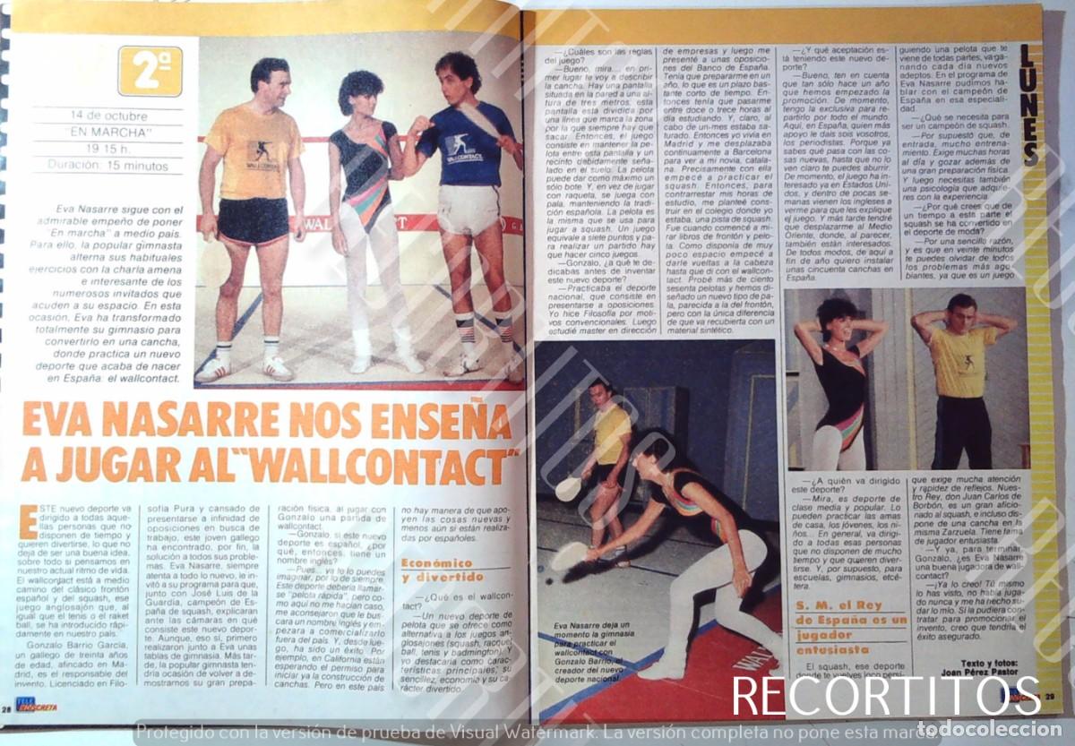Cine: eva nasarre aerobic GONZALO EL WALLCONTACT PRE PADEL SQUASH