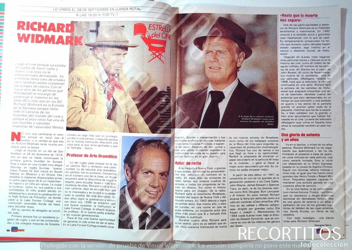 Cine: RICHARD WIDMARK WIDMARCK