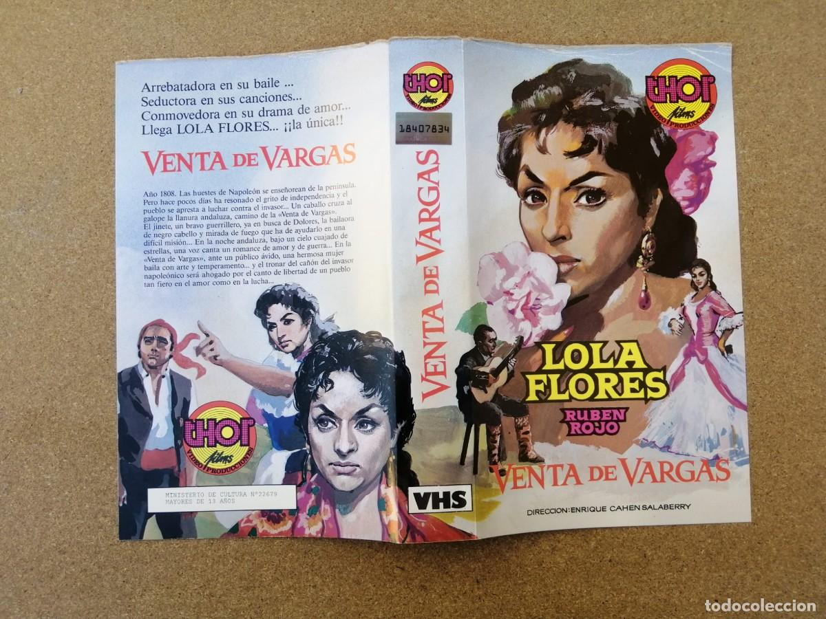 Cine: CARATULA VHS. VENTA DE VARGAS (LOLA FLORES)