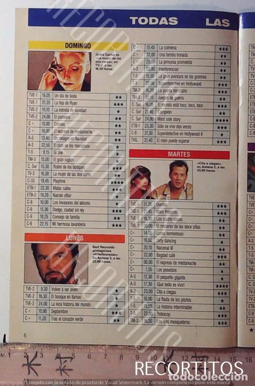 Cine: BRUCE WILLIS BURT REYNOLDS GRETA GARBO KIM BASINGER BASSINGER