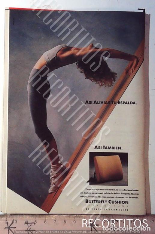 Cine: BUTTERFLY CUSHION 1990 PUBLICIDAD