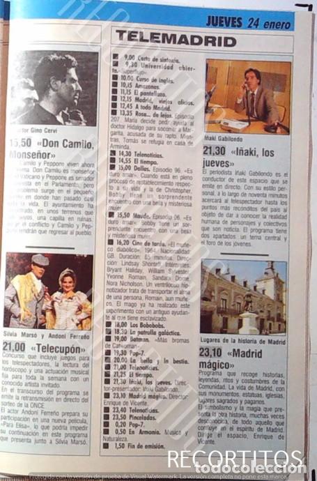 Cine: ANDONI FERRE&Ntilde;O SILVIA MARSO EL TELECUPON GINO CERVI I&Ntilde;AKI GABILIONDO STEFANIA SANDRELLI