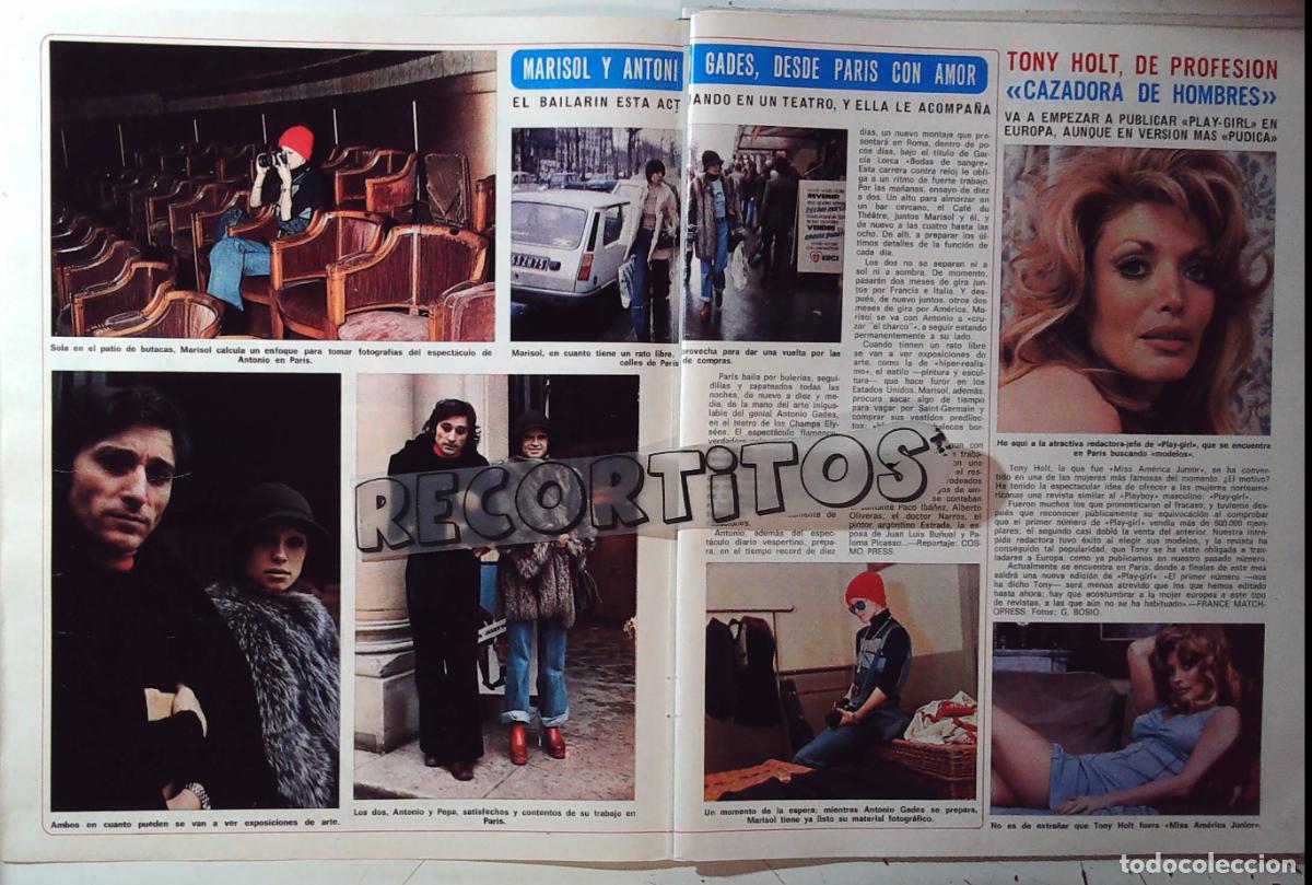 Cine: PEPA FLORES MARISOL ANTONIO GADES PARIS TONY HOLT