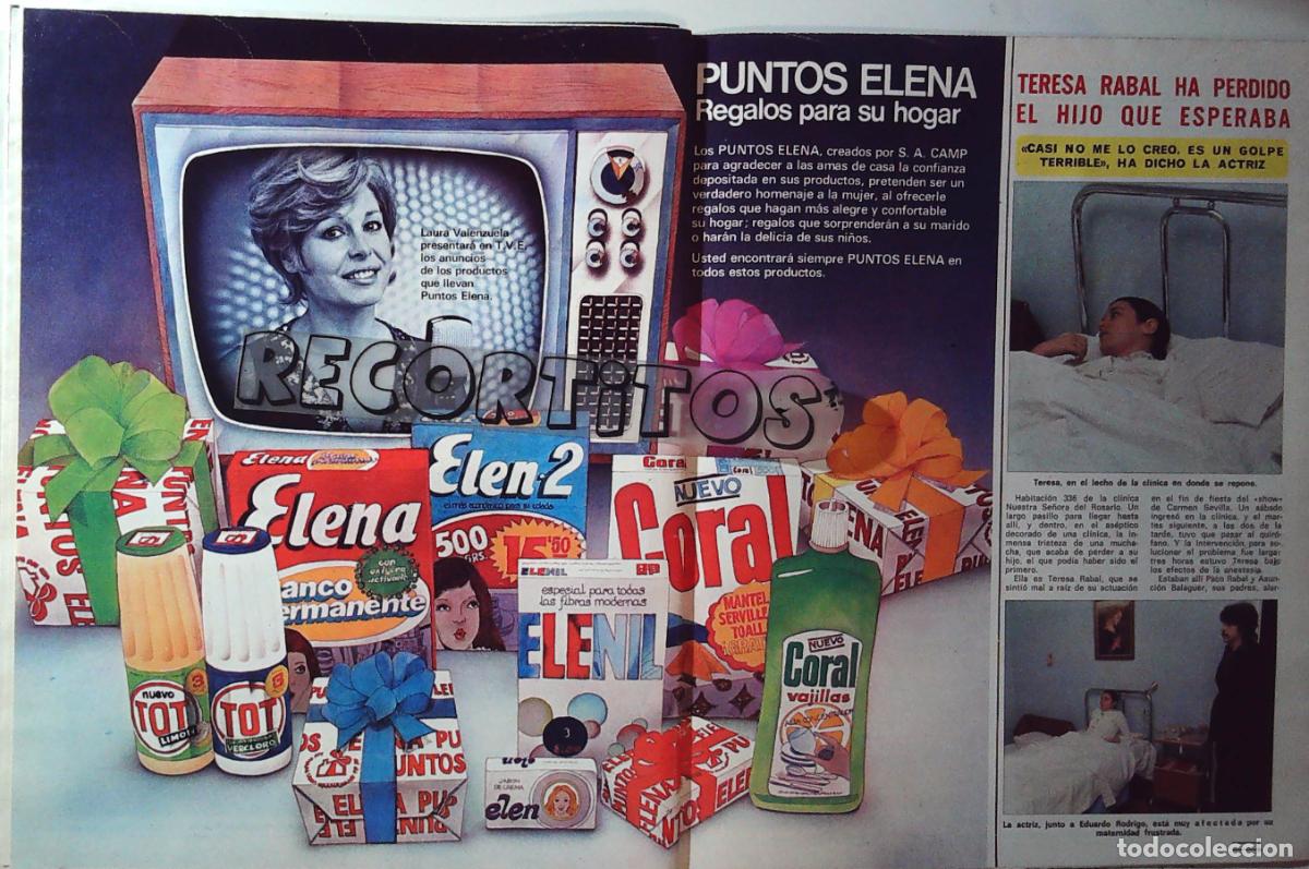 Cine: ELENA CORAL DETERGENTE ELENA 2 LAURA VALENZUELA TERESA RABAL EDUARDO RODRIGO