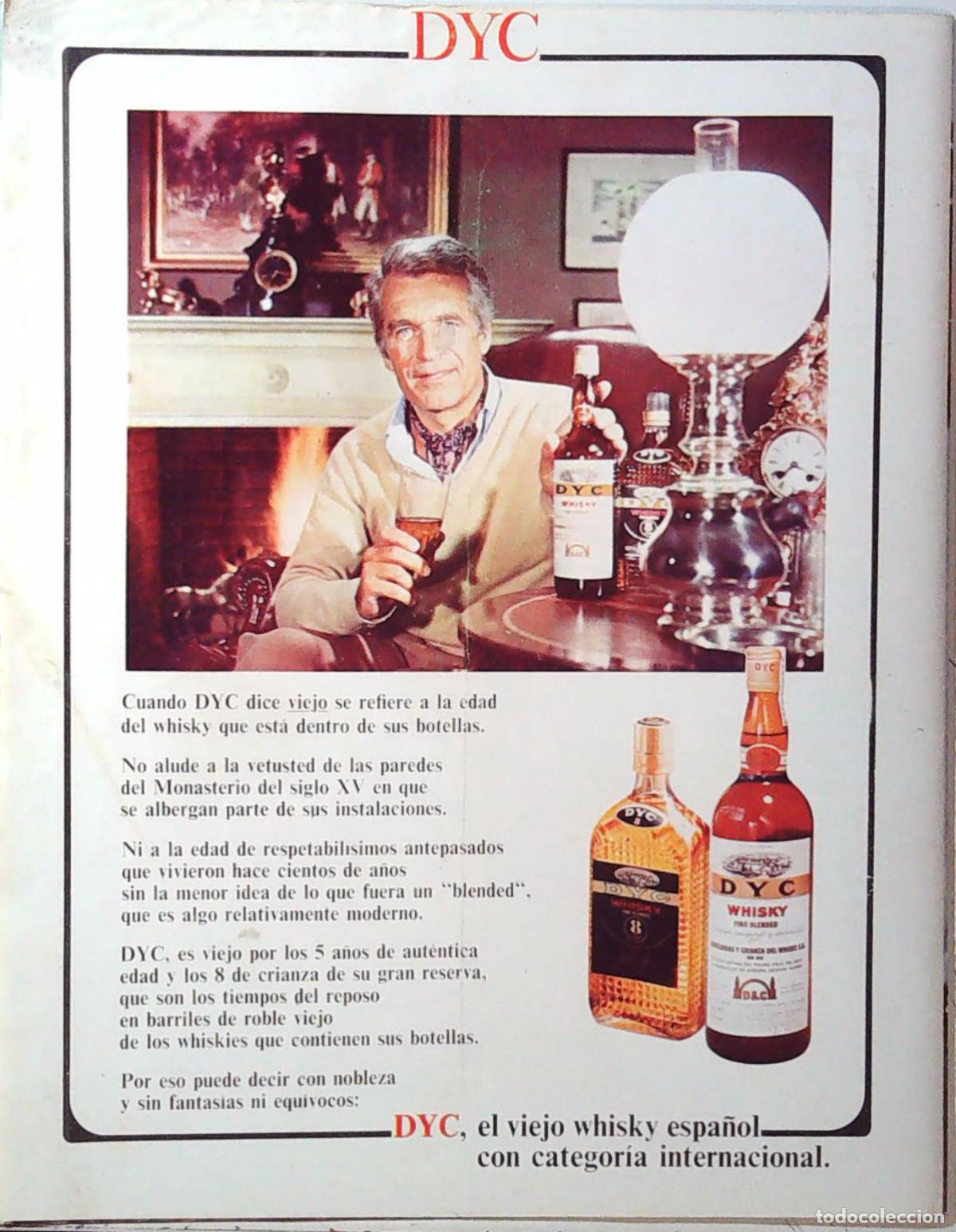 Cine: dyc whisky anuncio publicidad EL ALCAZAR DE SEGOVIA