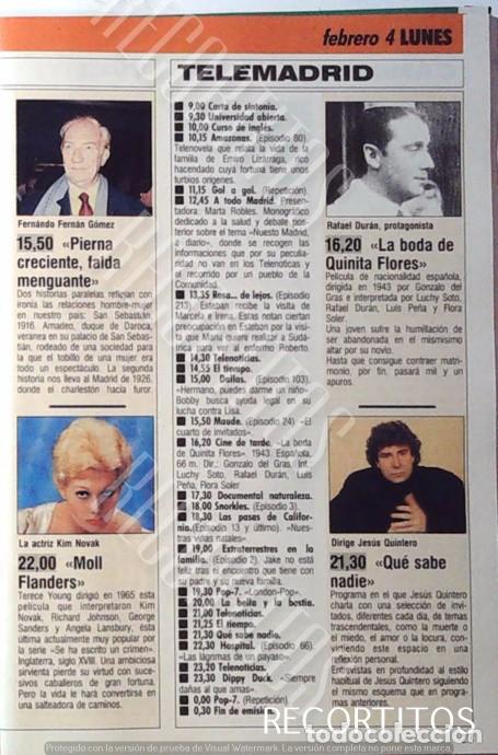 Kino: FERNANDO FERNAN GOMEZ RAFAEL DURAN JESUS QUINTERO KIM NOVAK CHUS LAMPREAVE NICK NOLTE