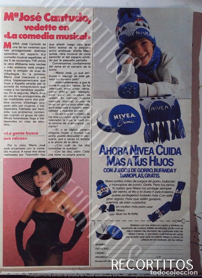 Cine: MARIA JOSE CANTUDO CREMA NIVEA