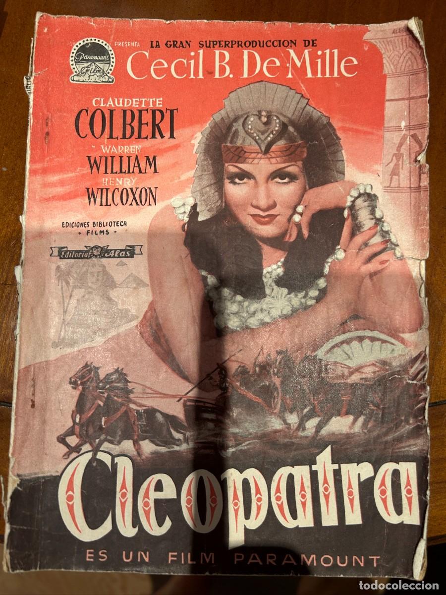 Cine: cleopatra editorial alas ediciones biblioteca films