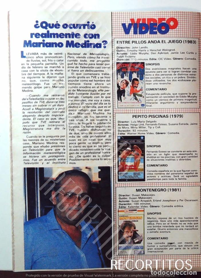Cin&eacute;ma: NOVEDADES EN VIDEO 1986 MARIANO MEDINA