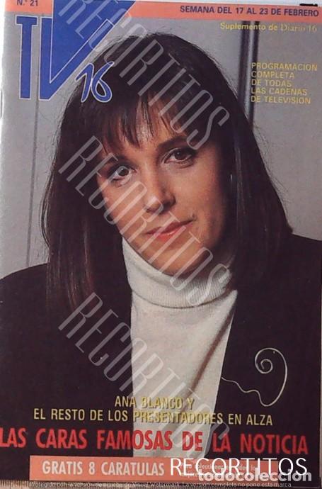 Cine: RECORTE PORTADA ANA BLANCO