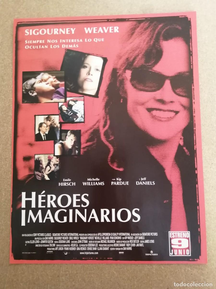 Cine: ANUNCIO CINE. HEROES IMAGINARIOS (SIGOURNEY WEAVER - JEFF DANIELS)
