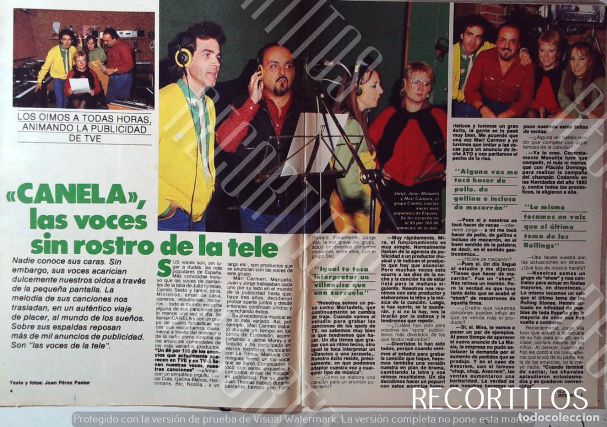 Cine: canela los dobladores de los anuncios de la tele