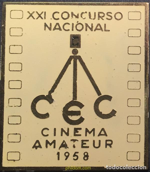 Cine: PLACA XXI CONCURSO NACIONAL DE CINEMA AMATEUR 1958