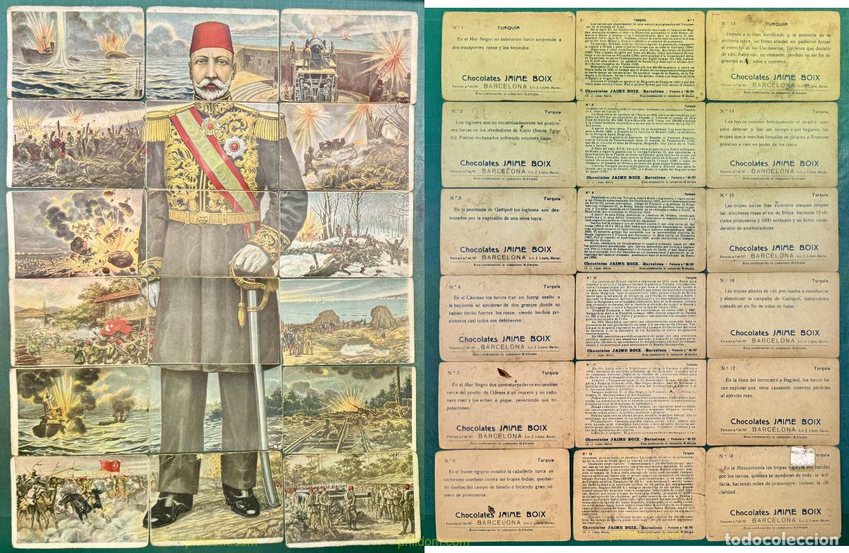Cine: CROMOS CHOCOLATES JAIME BOIX TURQUIA