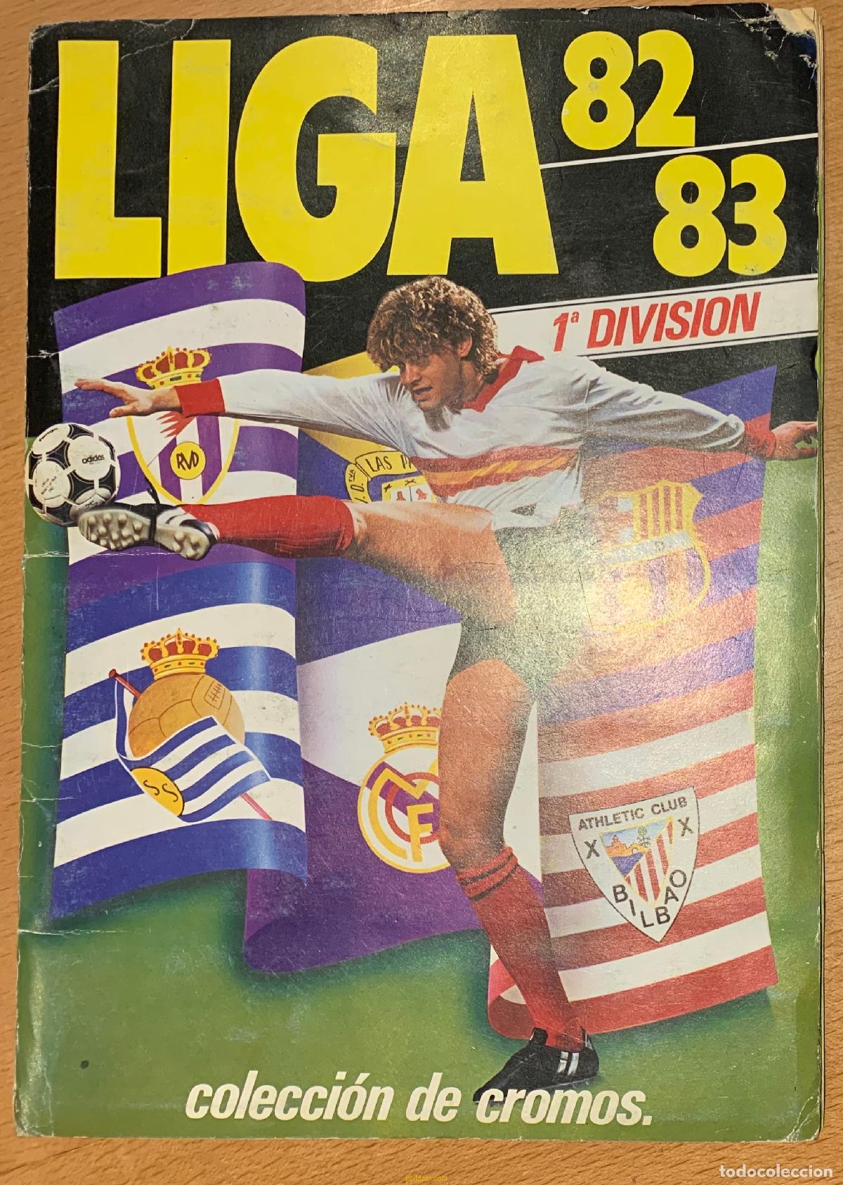Cine: ALBUM CROMOS FUTBOL LIGA 1982 - 1983 COMPLETO 355 cromos diferentes