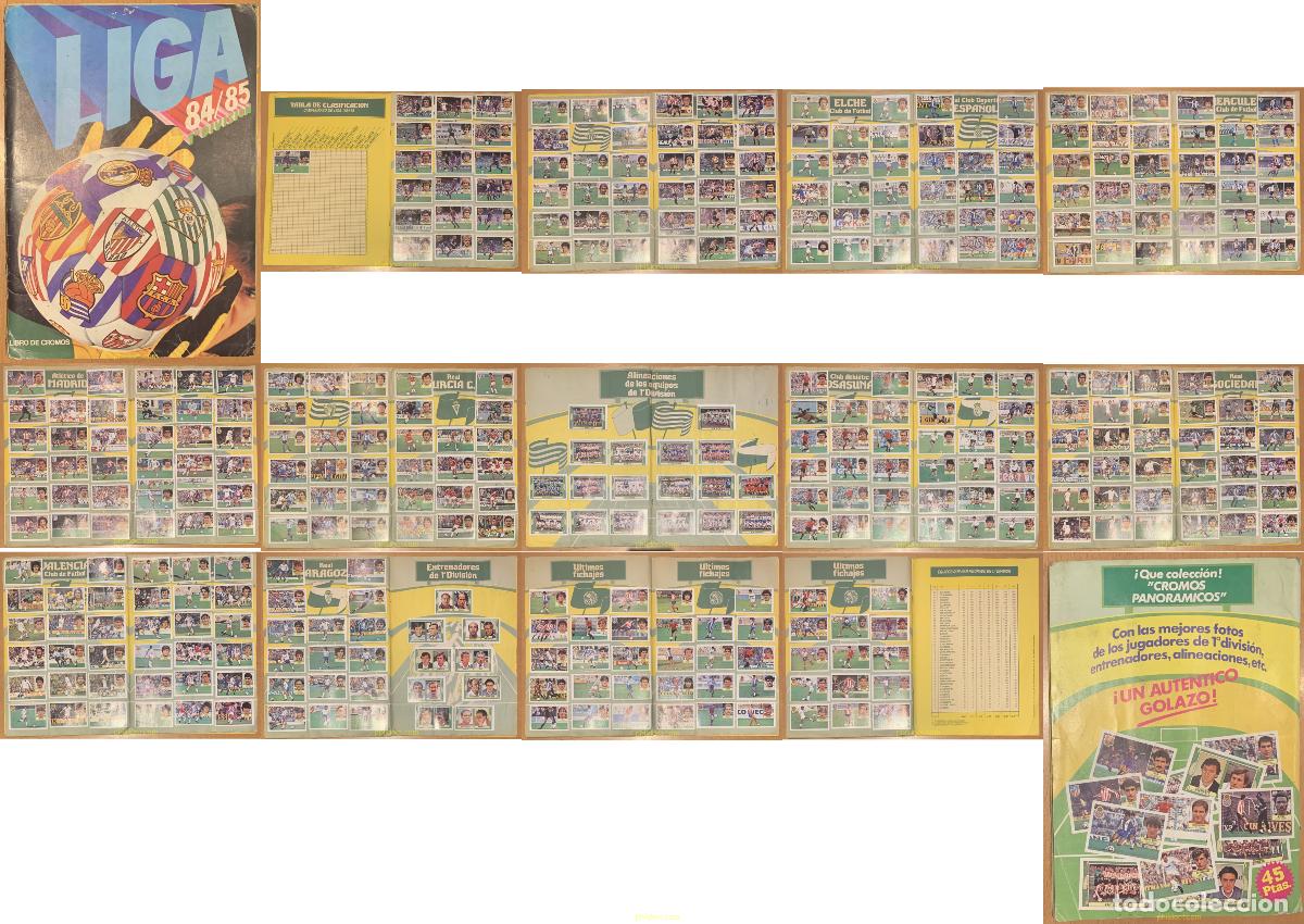Cine: ALBUM CROMOS 383 DIFERENTES LIGA 84 - 85 1984 1985 EDICIONES ESTE