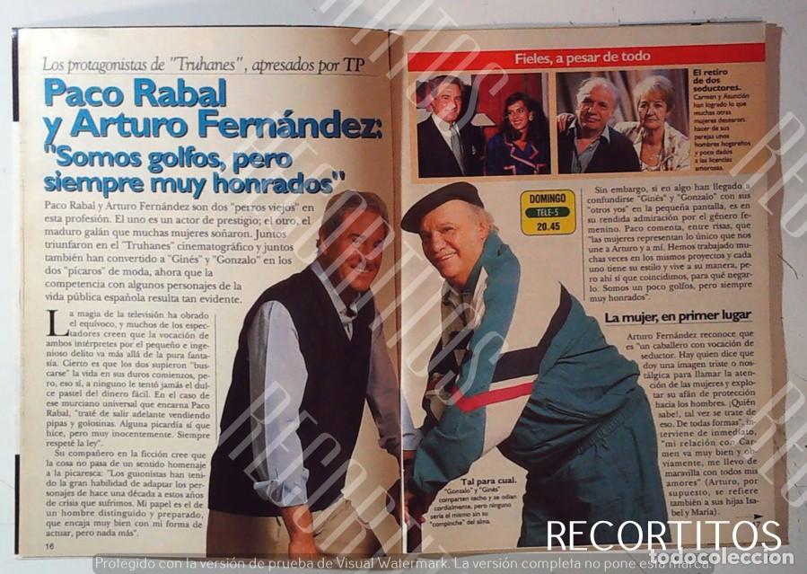 Cine: TRUHANES PACO RABAL ARTURO FERNANDEZ TERESA RABAL ASUNCION BALAGUER