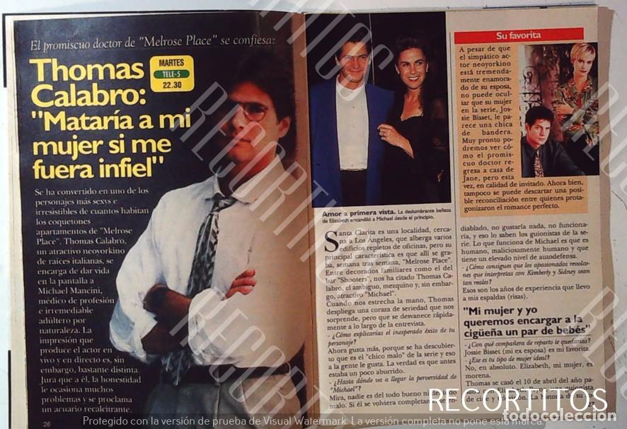 Cine: THOMAS CALABRO MELROSE PLACE