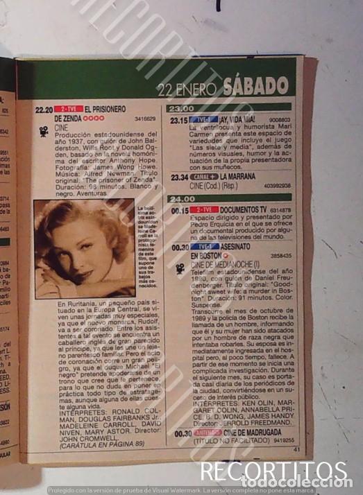 Cine: EL PRISIONERO DE ZENDA RONALD COLMAN DOUGLAS FAIRBANKS MADELEINE CARROLL MARY ASTOR DAVID NIVEN