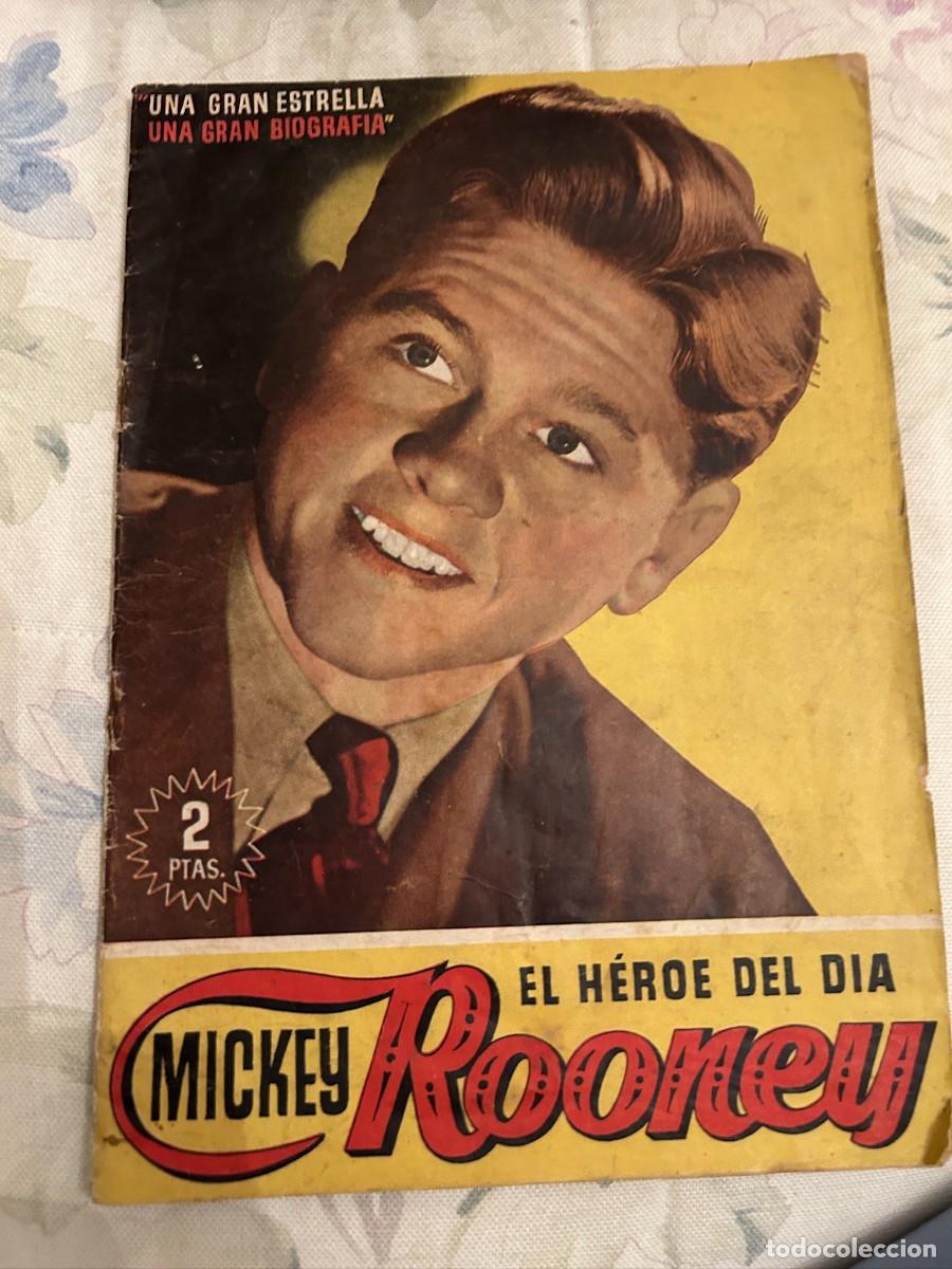 Cine: MICKEY ROONEY EL HEROE DEL DIA UNA GRAN ESTRELLA UNA GRAN BIOGRAFIA