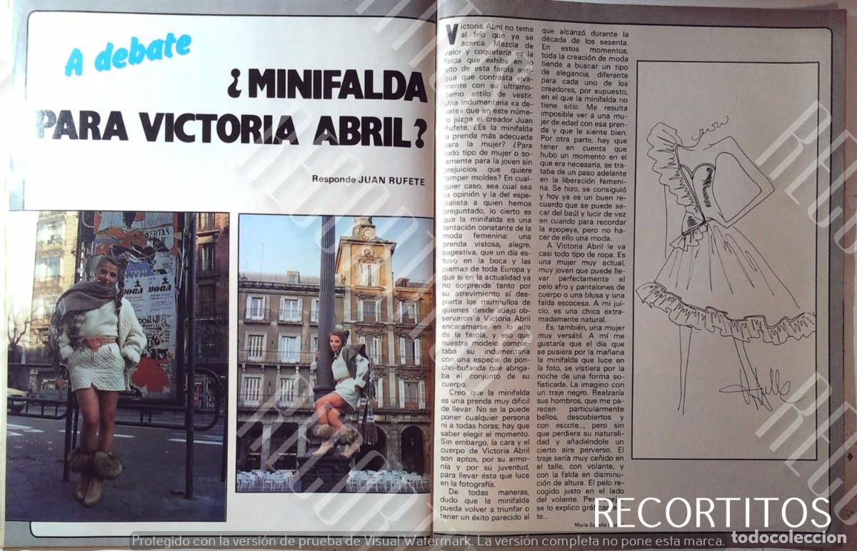 Cine: LA MINIFALDA DE VICTORIA ABRIL