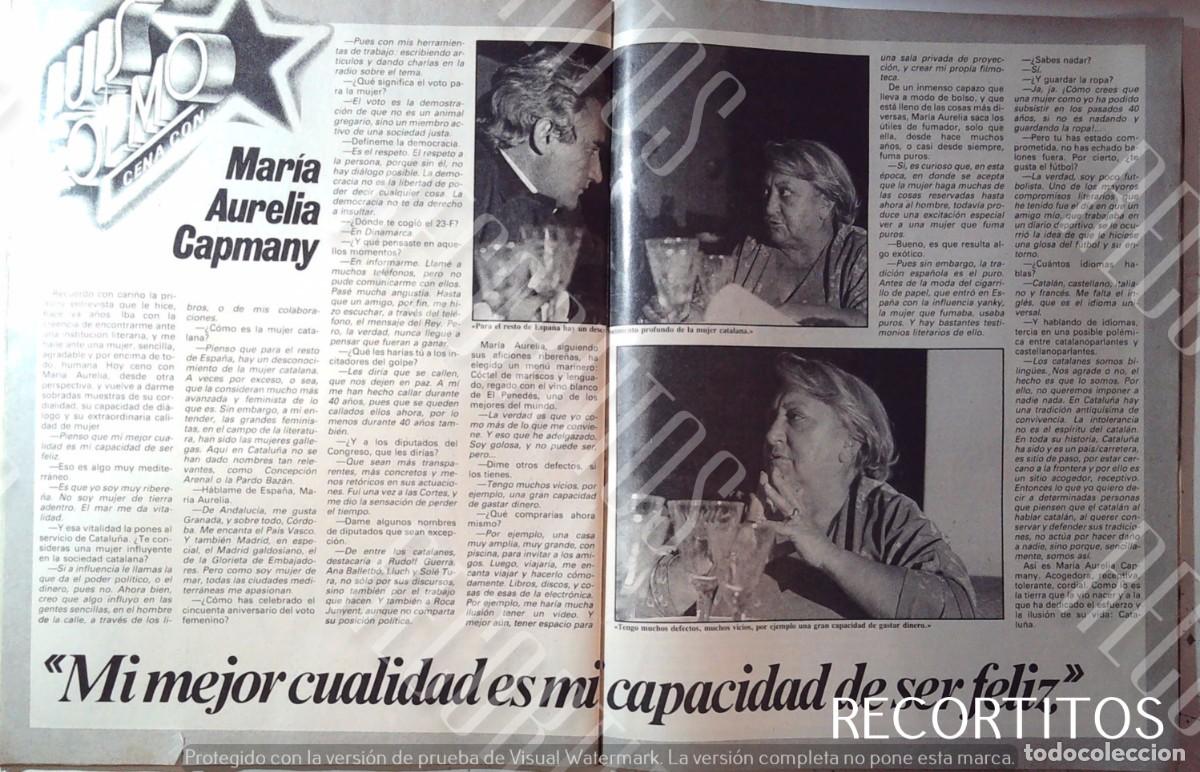 Cine: MARIA AURELIA CAPMANY LUIS DEL OLMO