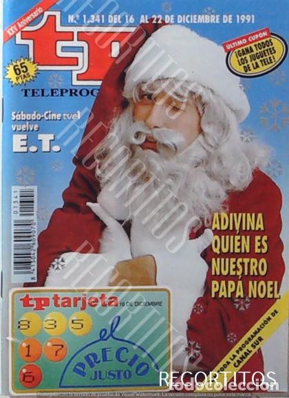 Cine: RECORTE PORTADA Y REPORTAJE EMILIO ARAGON ES PAPA NOEL CARLOS MATA
