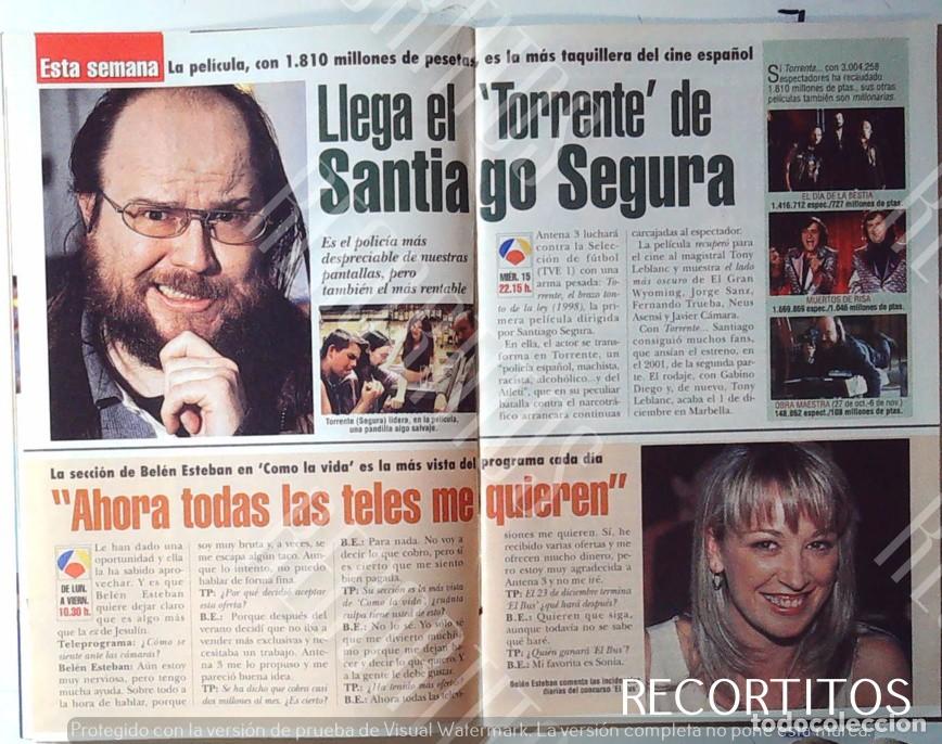 Cine: SANTIAGO SEGURA BELEN ESTEBAN EL GRAN WYOMING EL DIA DE LA BESTIA
