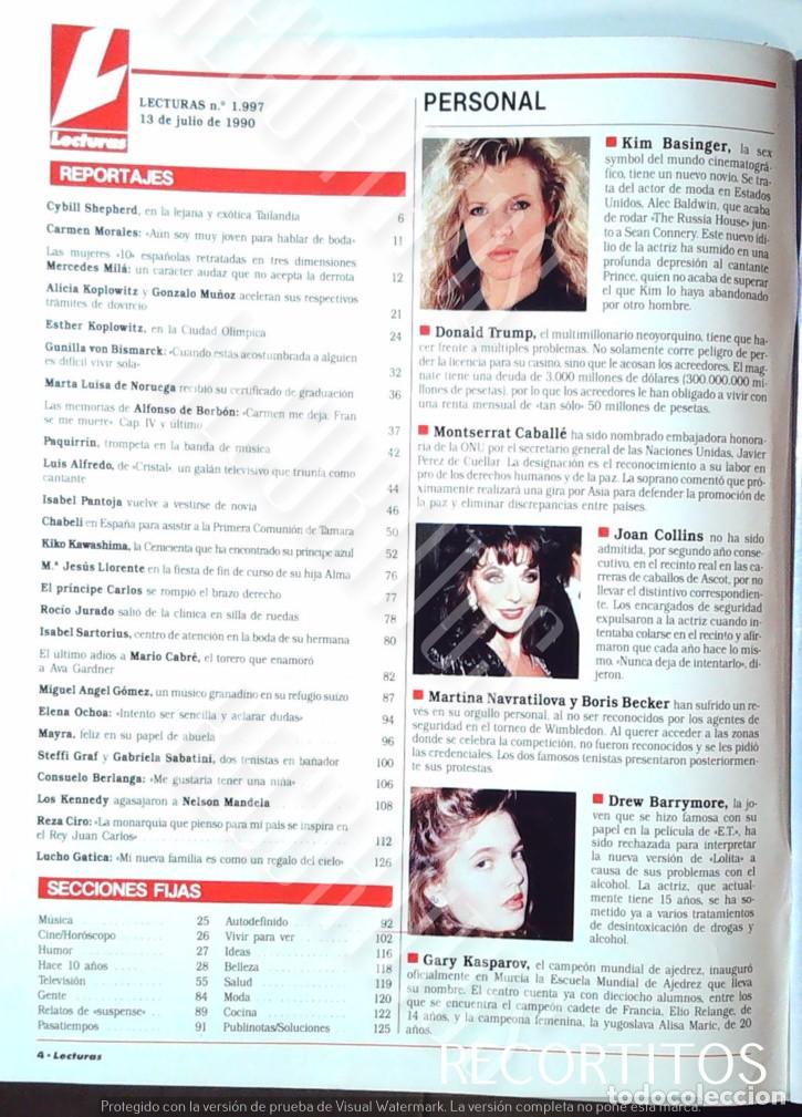 Cine: KIM BASINGER JOAN COLLINS DREW BARRYMORE MONTSERRAT CABALLE
