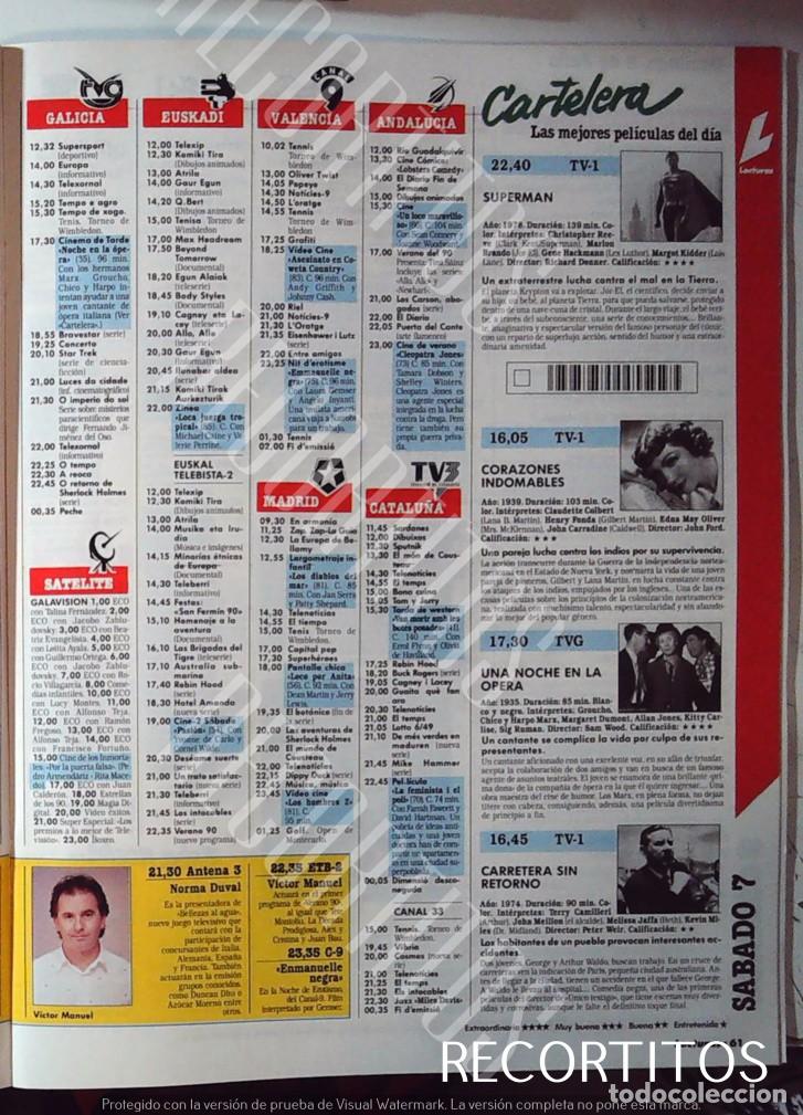 Cine: SUPERMAN CHRISTOPHER REEVE CALUDETTE COLBERT LOS HERMANOS MARX VICTOR MANUELCHARLTON HESTON
