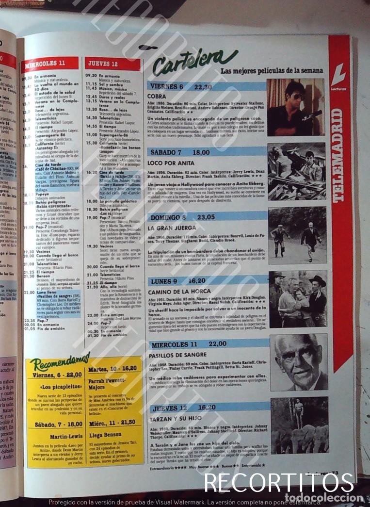Cine: COBRA SYLVESTER STALLONE BRIGITTE NIELSEN LOUIS DE FUNES BORIS KARLOFF JERRY LEWIS TARZAN Y SU HIJO