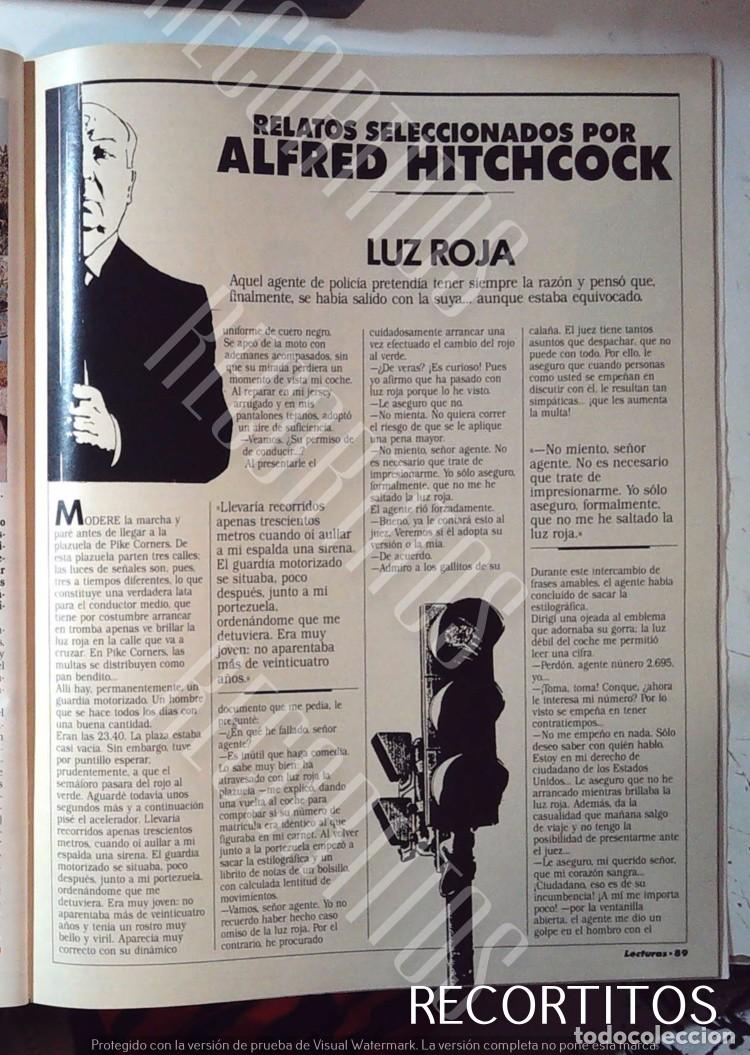 Cine: RELATOS DE ALFRED HITCHCOCK LUZ ROJA BALNEARIO DE ARCHENA