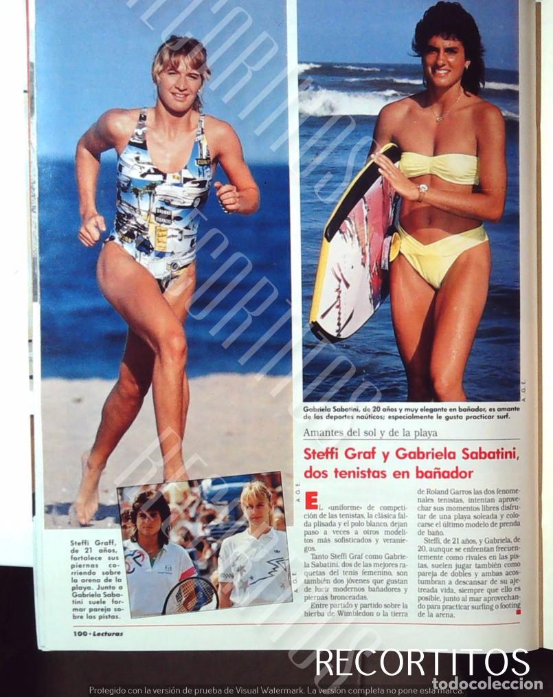 Cine: GABRIELA SABATINI STEFFI GRAF EN LA PLAYA BIKINI BA&Ntilde;ADOR