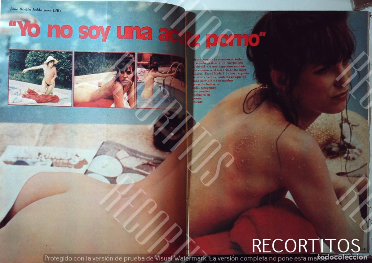 Cine: JANE BIRKIN ESPA&Ntilde;A CLIPPINGS