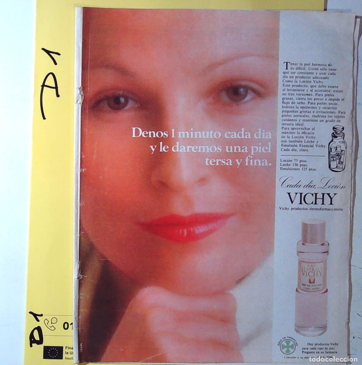 Cine: vichy anuncio publicidad renee simonsen