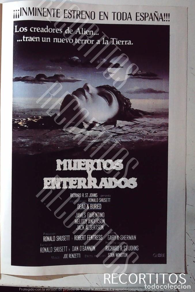Cine: MUERTOS Y ENTERRADOS BOB MARLEY ROBERT PALMER LLUIS LLACH