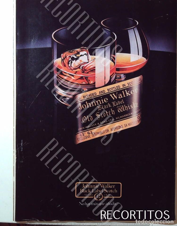 Cine: JOHNNIE WALKER WHISKY ANUNCIO PUBLICIDAD ETIQUETA NEGRA IMPERIO ARGENTINA MULA FRANCIS JOAN BENNETT