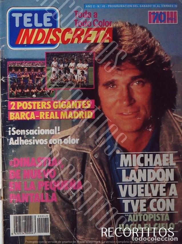 Cine: MICHAEL LANDON AUTOPISTA HACIA EL CIELO la casa de la pradera RECORTE PORTADA