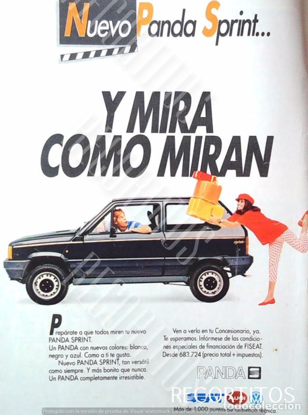 Cine: SEAT PANDA SPRINT ANUNCIO PUBLICIDAD