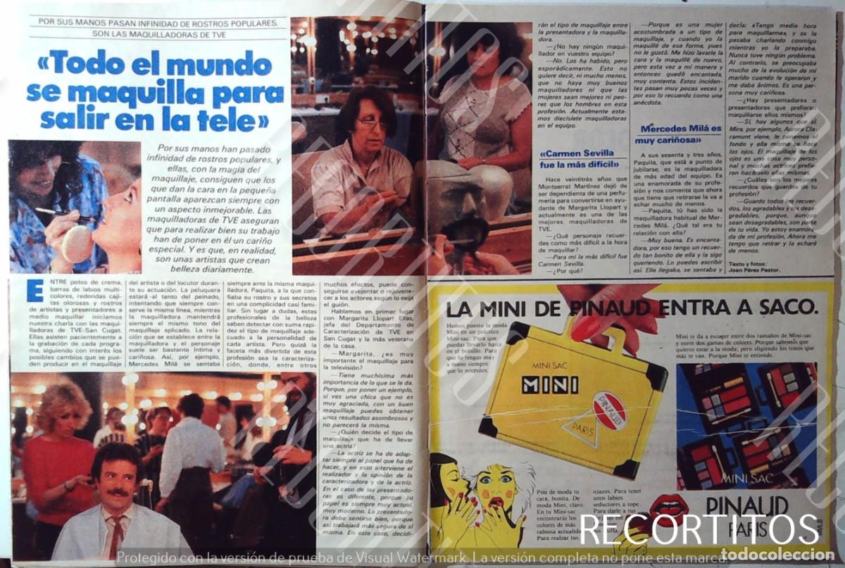 Cine: PINAUD PARIS LA MINI SAC MANUEL CAMPO VIDAL LAS MAQUILLADORAS DE TVE