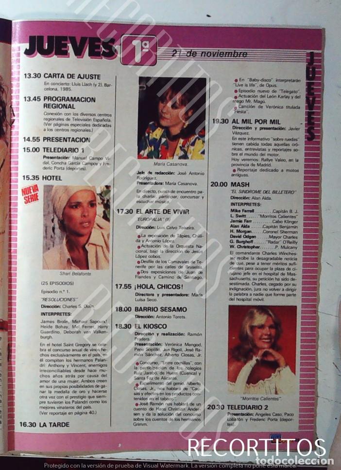 Cine: CONNIE SELLECA HOTEL SHARI BELAFONTE ,AROA CASANPVA LORETTA SWIT MASH MORRITOS CALIENTES EVA NASARRE
