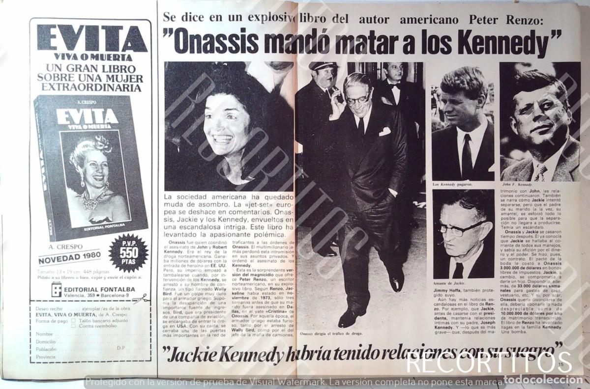 Cine: jacqueline kennedy jackie onassis EVITA