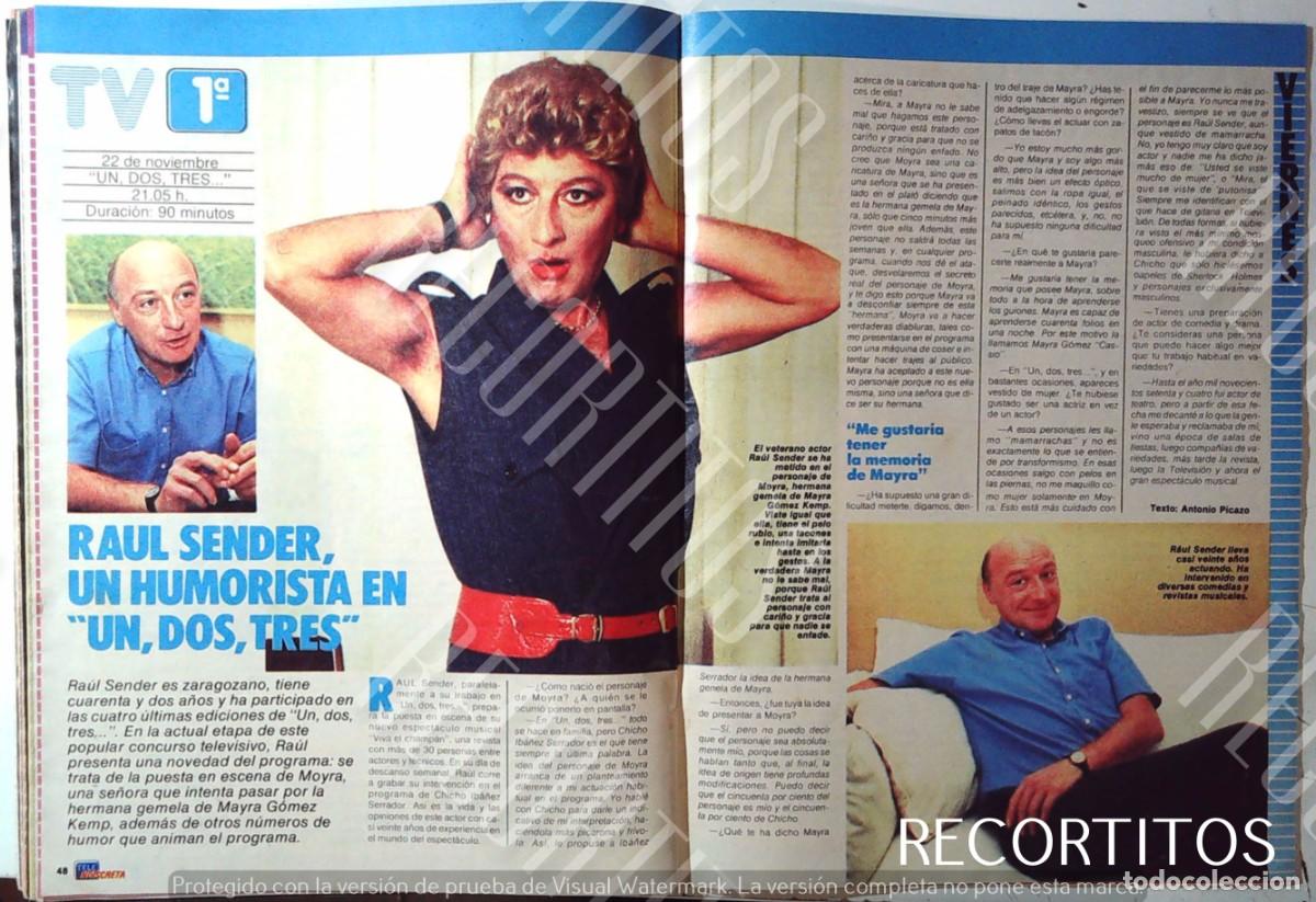 Cine: RAUL SENDER UN DOS TRES 1 2 3 TUNEZ TRAVESTI HUMPHREY BOGART KID GALAHAD