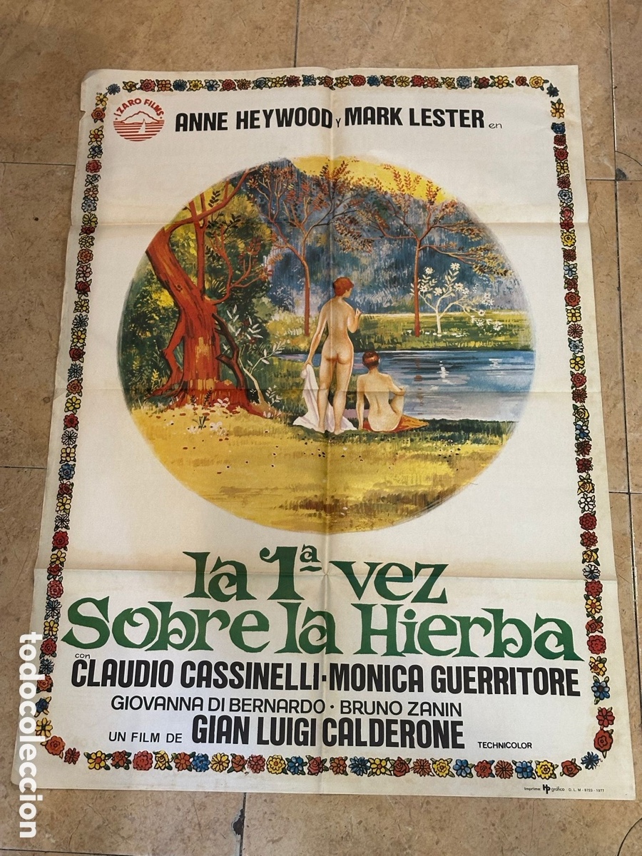 Cine: Cartel de cine original La vez de la mujer &ndash; Claudia Cardinale &ndash; 100 &times; 70 cm