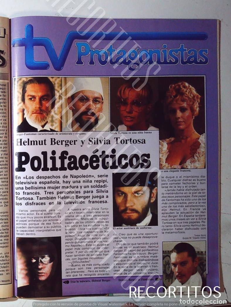 Cine: HELMUT BERGER SILVIA TORTOSA