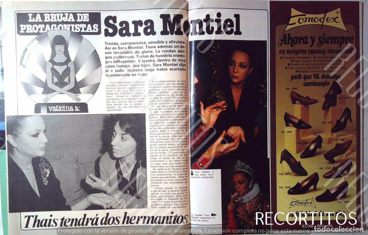 Cine: SARA MONTIEL DO&Ntilde;A SARA DE LA MANCHA LA BRUJA DE PROTAGONISTAS CALZADOS COMODEX